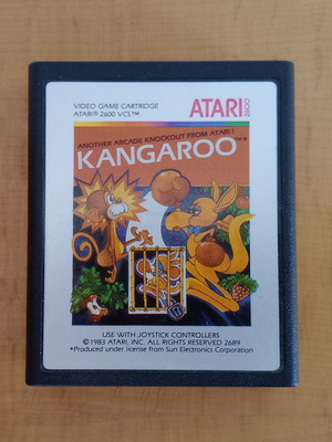 Atari 2600 Kangaroo PAL version like new