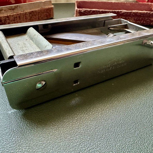 Allegro 1940s Razor Blade Sharpener vintage, used, made in Switzerland