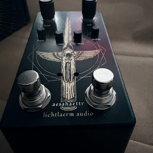 Lichtlaerm Audio Aesahaettr Modern Metal Boost pedal like new