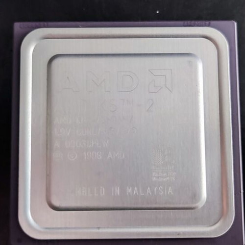 AMD K6-2 350 processor used, Super Socket 7