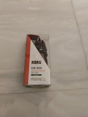 Korg CM-300 contact μικρόφωνο για κουρδιστήρι, μαύρο