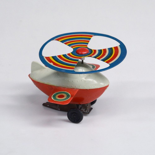 Greek Toy Amphibion used, hybrid with wings and propeller 1970's