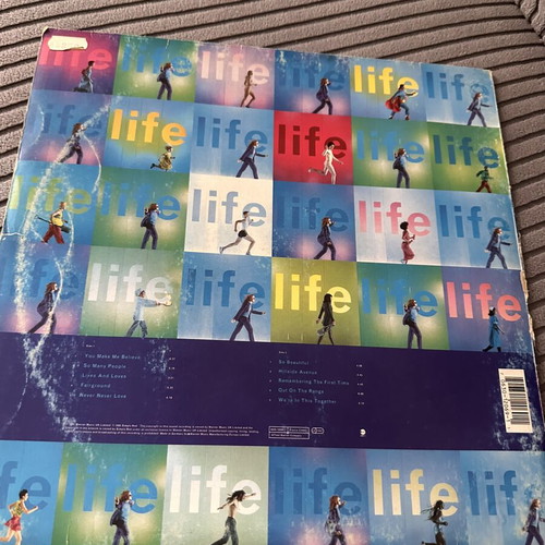 Simply Red Life vinyl album, pop