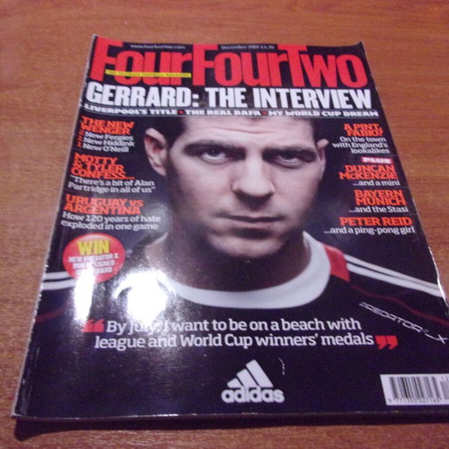 Four Four Two December 2009 like new