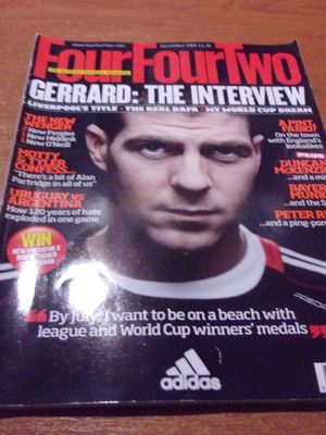 Four Four Two December 2009 like new