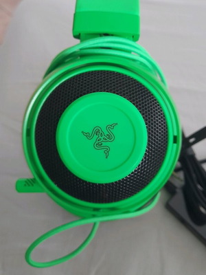 Razer Kraken Analog Green gaming headset used