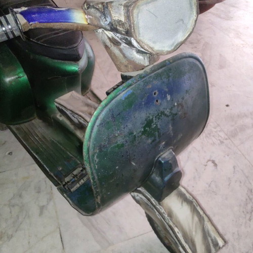 Vespa toy bicycle used, handmade original rare vintage metal