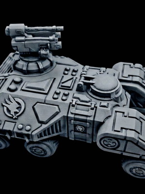 Chimera tank proxy 1:1 resin model