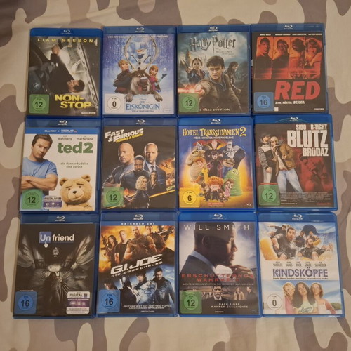 Blu-ray movies with English dub and subtitles