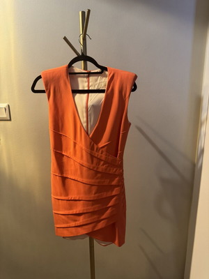 Mini Cocktail Dress Patrizia Pepe orange like new