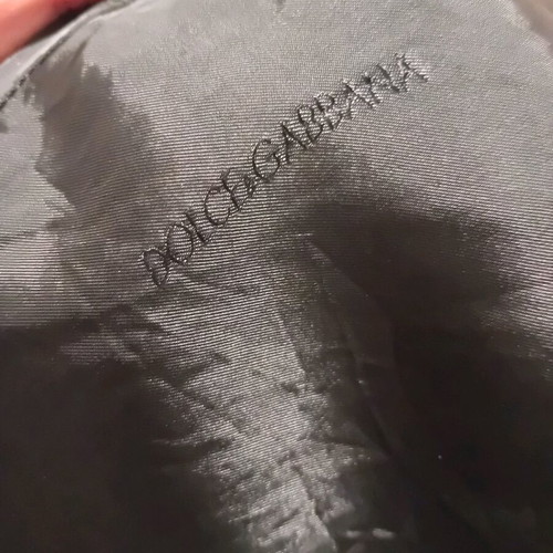 Dolce & Gabbana women's jacket used, black with gray stripes