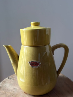 Villeroy & Boch Luxembourg vintage yellow coffee pot