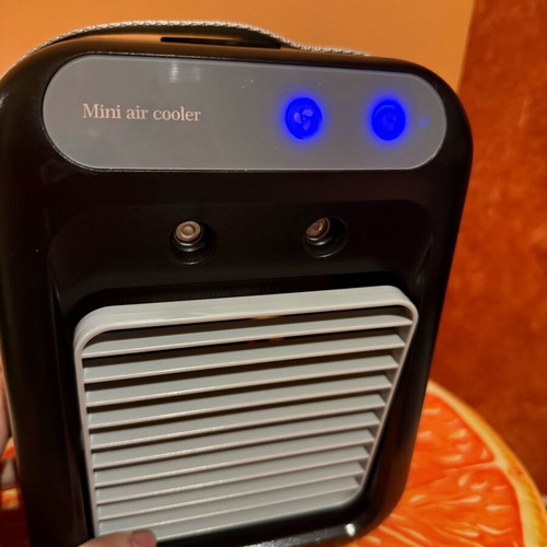 Mini air cooler σαν καινούργιο με LED φωτισμό και USB λειτουργία