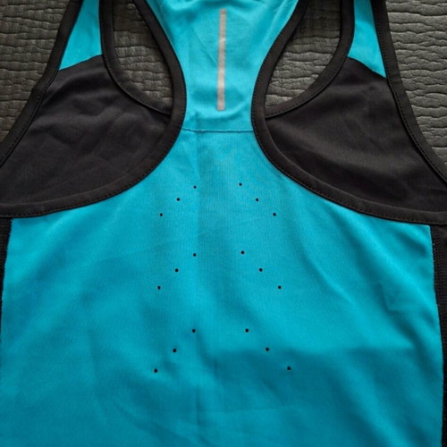 Crivit Sports Tank Top like new, black and blue, size S