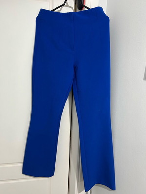 Zara pants bright blue like new, size M