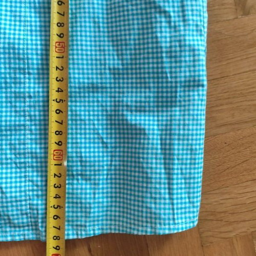 Schoeffel lightweight women's shirt plaid pattern sizes L/XL like new