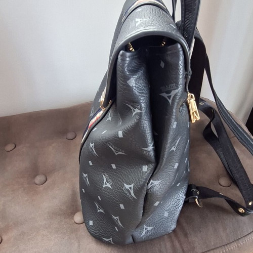 Backpack La tour Eiffel used, dark blue 30×25×5cm