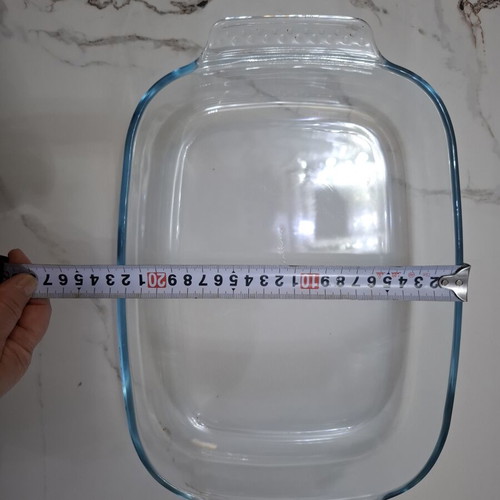 Pyrex Round Glass Cookware 25 cm like new