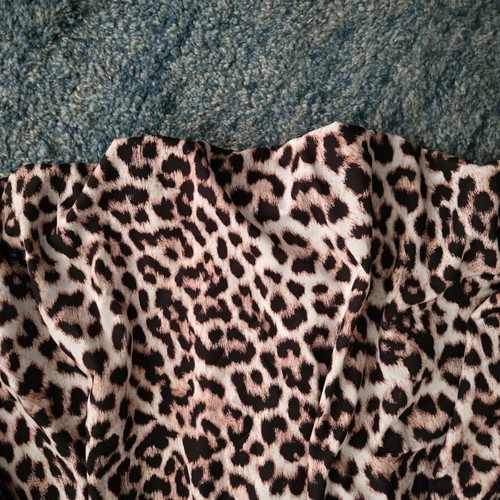 Shein women's mini dress XL like new, animal print