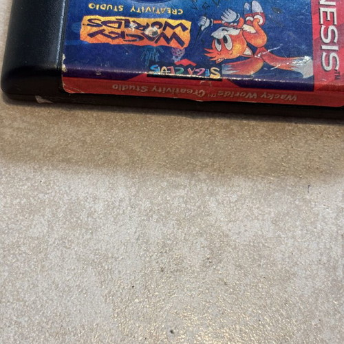 Wacky Worlds Creativity Studio Sega Genesis game