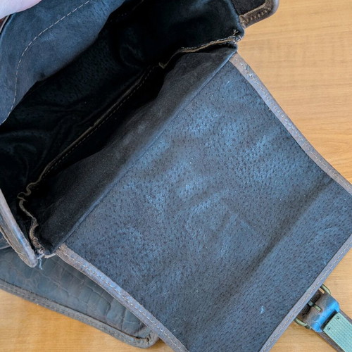 Rock & Roll leather camera bag used