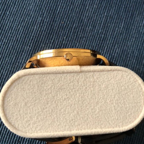 Skagen SWK6213 used unisex watch with brown leather strap