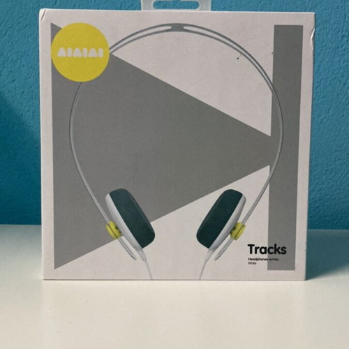 AIAIAI Tracks headphones with microphone, new, wired, white
