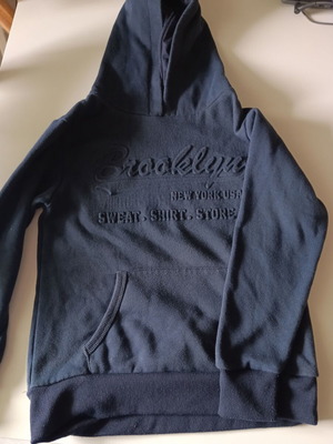 Brooklyn kids hoodie size 140 cm like new, black