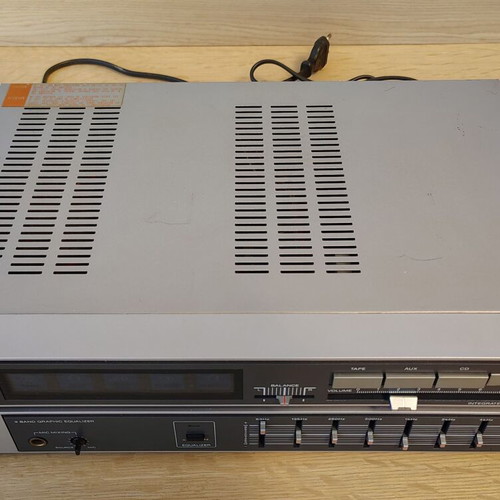 Sony TA-V30 vintage stereo amplifier with equalizer