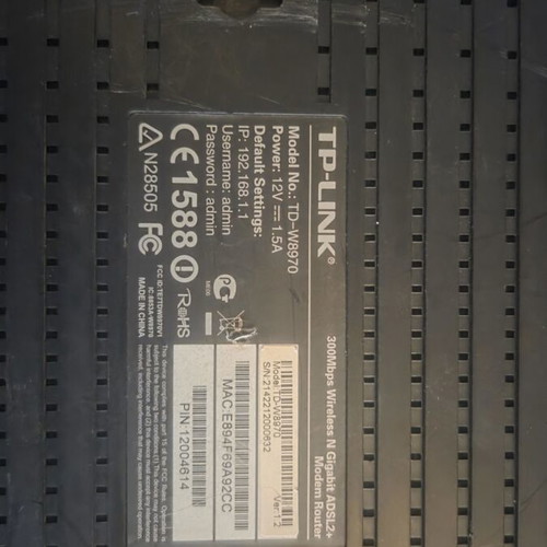 Router TP Link 300Mbps used