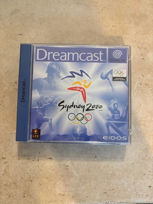 Sydney 2000 SEGA Dreamcast used, worn case, complete German version