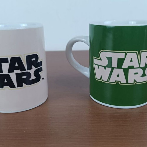 Star Wars Espresso Cups set like new by Half Moon Bay