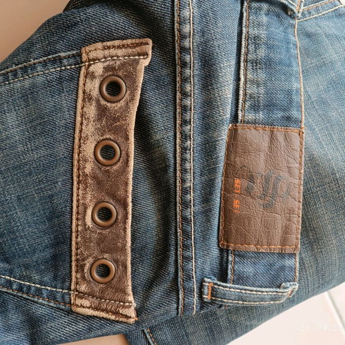 Set Set straight leg jeans used, low waist, size 27