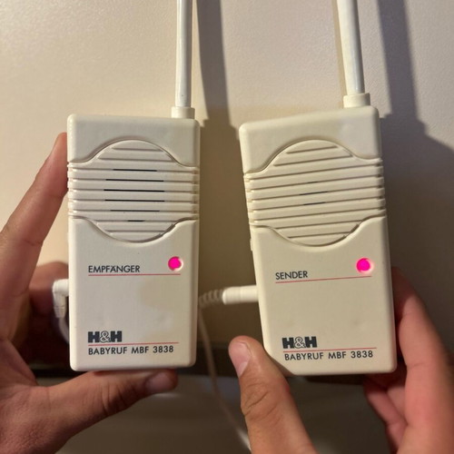 H&H Hartig & Helling 2-Channel Wireless Baby Monitor Like New