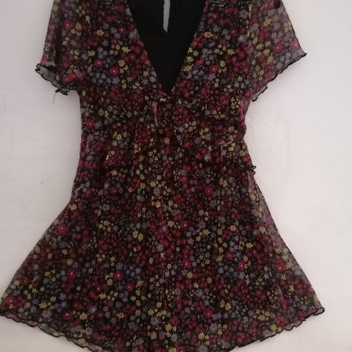 Bershka Floral Playsuit Jumpsuit like new, colorful