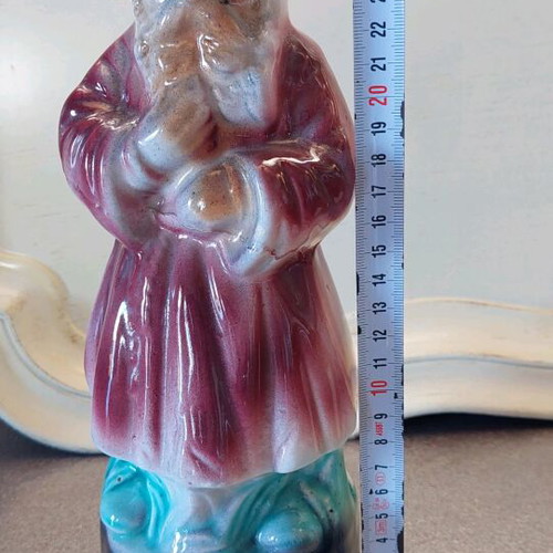 Glass decorative Santa Claus