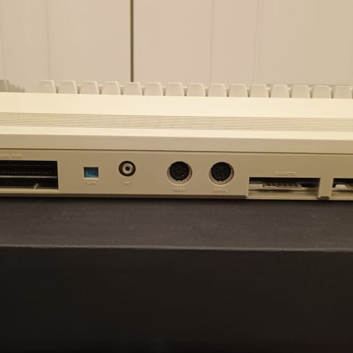 Commodore 64C used with original power supply, cassette player, and manuals