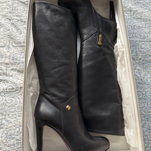 Liu Jo leather boots new, black, size 39