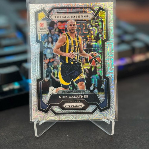 Panini EuroLeague Prizm Nick Calathes Mojo/25 new