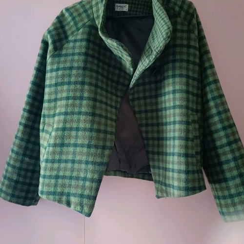 Jacket Namaste small green color like new