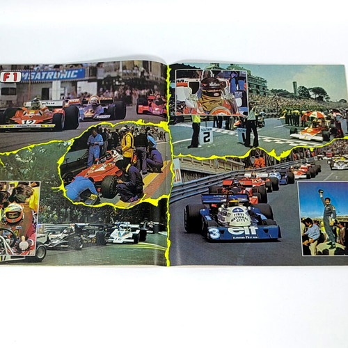 Super Auto Panini 1977 sticker album like new, rare vintage