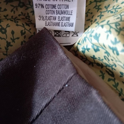 "NO NAME Athens" Mid-Length Military Chic Style Jacket like new, brown