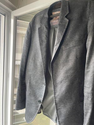 Men's Summer Jacket Anthracite Like New, Size M