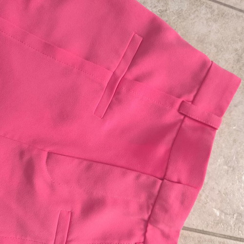 Zara fuchsia high-waist shorts, size XS