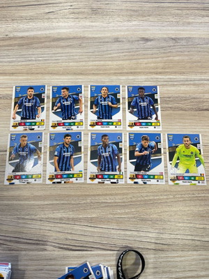 Κάρτες FIFA 365 Club Brugge μεταχειρισμένες, πακέτο 9