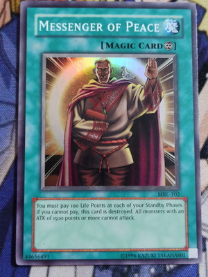 Messenger of Peace κάρτα Yu-Gi-Oh! σαν καινούργιο, continuous spell