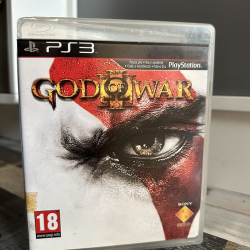 God of War III PS3 game used, Greek version with manual