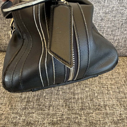 Gaspard Yurkievich leather handbag used, black