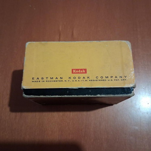 Kodak Instamatic 104 Camera Box used with wear and tear