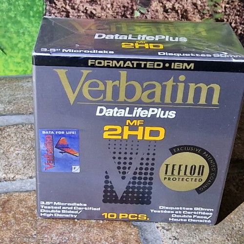Verbatim 3.5" MF 2HD Microdisks new, pack of 10